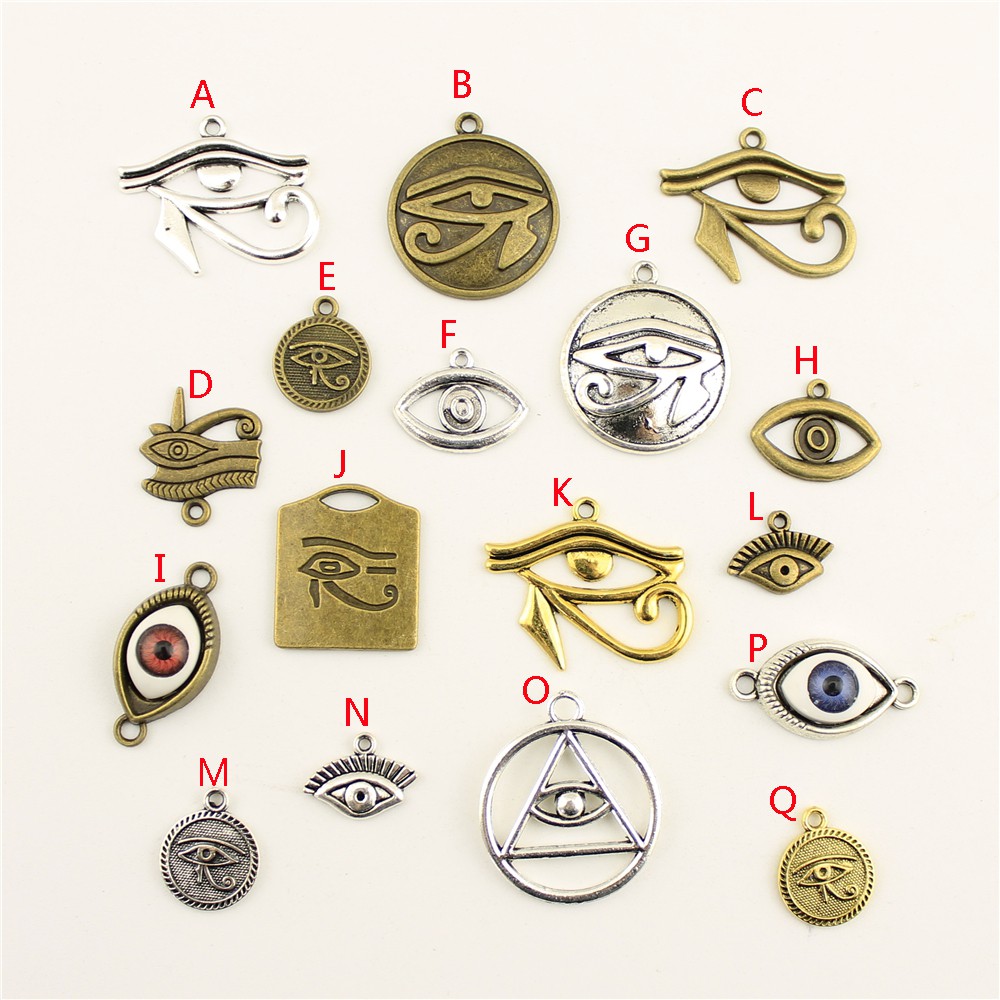 Myth Eye Of Horus Charms สําหรับทําเครื่องประดับ Diy Craft lmy000