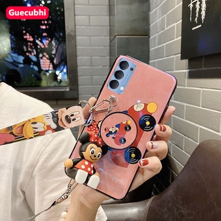 เคส Oppo Reno5 pro 5G Reno 4 pro Cute Mickey Cartoon Phone Case OPPO Reno4 pro Cover Thailand Version 4G 5G