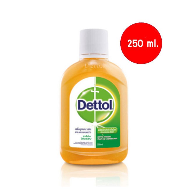 Dettol น้ำยาฆ่าเชื้อโรคอเนกประสงค์ ขนาด 250, 500 ml. * พร้อมส่ง *