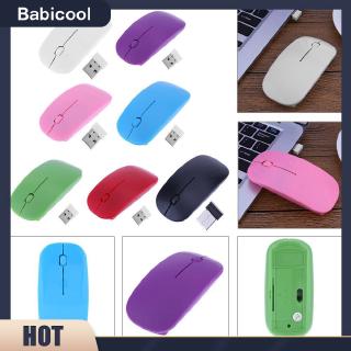 [B-cool]♣ 2.4GHz 1,000DPI เม้าส์อิเล็กทริคเซนเซอร์ไร้สายบางเฉียบ 3 ปุ่ม