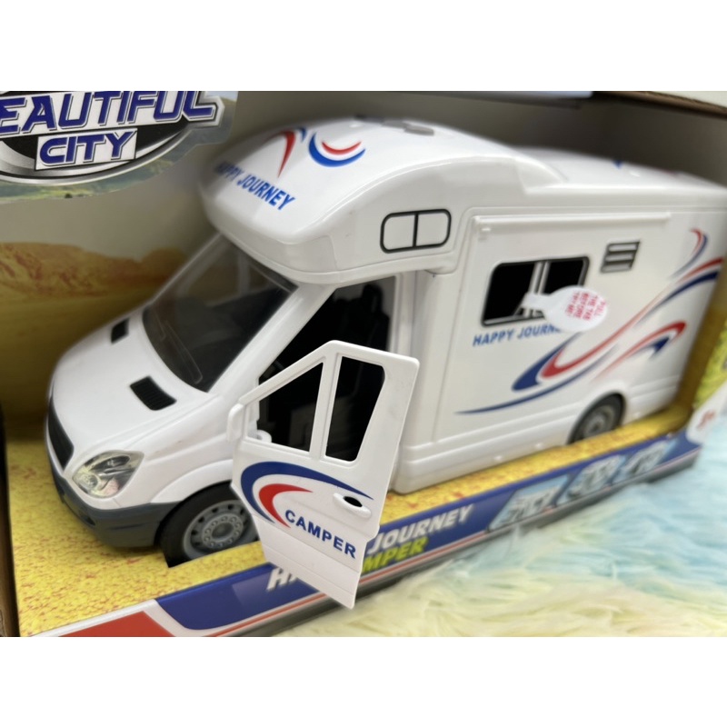 🌈รถของเล่น รถบ้าน รถบ้านเคลื่อนที่ รถแวน VAN CAR รถบ้านแสนสวย no.GB666-13P