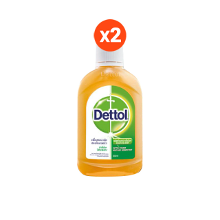 Dettol ไฮยีน มัลติ-ยูส ดิสอินแฟคแทนท์ ผลิตภัณฑ์ฆ่าเชื้อเอนกประสงค์ ขนาด250มล.x 2ขวด