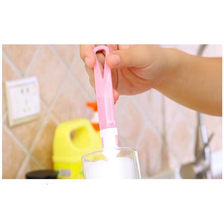 แปรงล้างขวดนมแบบถอดได้ แปรงล้างขวดนม