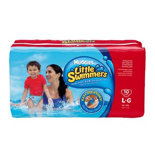 Huggies กางเกงผ้าอ้อมว่ายน้ำ Little Swimmers ไซร์ L