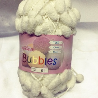 ไหมพรมbubbleความยาว25เมตร