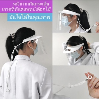 (พร้อมส่งมากค่ะ👩🏻‍⚕️✨)  Face Shield หน้ากากกันกระเด็น 👨🏻‍⚕️💜เกรดที่ทันตแพทย์เลือกใช้💜👩🏻‍⚕️ปิดได้ทั้งใบหน้า