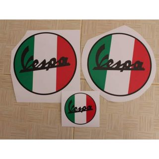 สติ๊กเกอร์แต่งvespa ลายอิตาลี