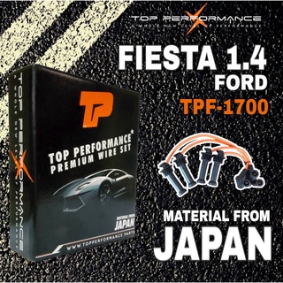 (ของขาด)TOP PERFORMANCE สายหัวเทียน FORD FIESTA 1.4 / 1.5 / 1.6 รหัส ( TPF-1700 ) จำนวน 1 ชุด *( สีส้ม )