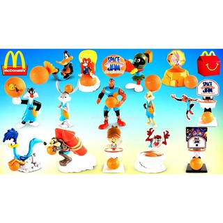 2021 ทีมทูนสควอด ของเล่น LeBron James แมคโดนัล McDonalds Space Jam Toys Happy Meals