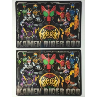 แผ่นรองเขียน 💥Kamen Rider OOO Wonderful💥 สินค้าลิขสิทธิ์แท้ พร้อมส่ง