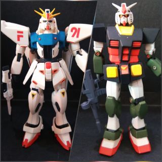 Gundam F91 งาน Special Banpresto 1/144 Full color