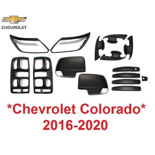 ครอบไฟหน้า CHEVROLET COLORADO MY 2016 - 2019 ครอบไฟ เชฟโรเลต โคโลราโด้ ไฟหน้า ฝาครอบหน้า ครอบไฟท้าย ไฟท้าย