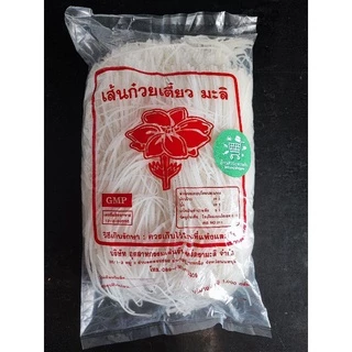 เส้นผัดไทย​ เส้นก๋วยเตี๋ยว Phat Thai Noodles ตรา​ มะลิ ขนาด 1,000 กรัม