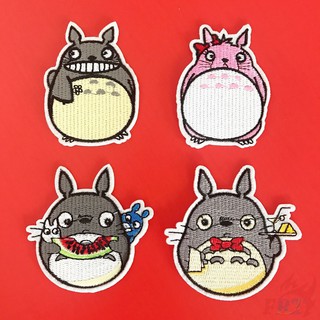 ☸ Cartoon：My Neighbor Totoro Iron-on Patch ☸ 1Pc Diy Sew On Iron On Badges Patches（Totoro - Series 01）