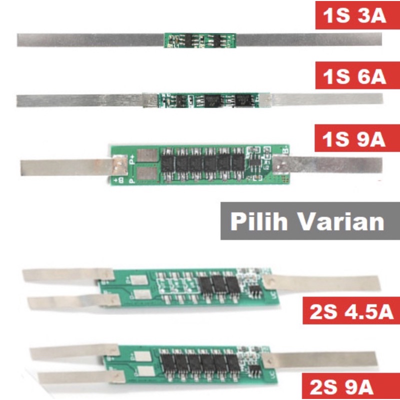 ชุดโมดูลป้องกันแบตเตอรี่ BMS 18650