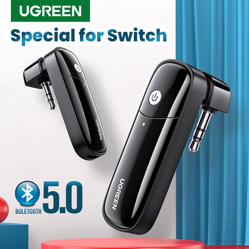 Ugreen 801 Bluetooth 5 0 Transmitter For Nintendo Switch 3 5mm Audio Adapter For Nintendo Switch Shopee Thailand