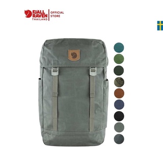 Fjallraven/ Greenland Top Classic /กระเป๋าเป้สะพายหลังสายลุยใส่โน้ตบุ๊คได้ โลโก้หนังแท้ ผ้า G1000 เป้เดินทาง