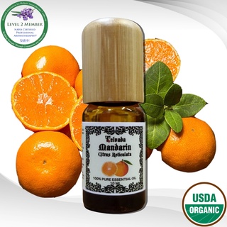 Mandarin USDA Organic Essential Oil  น้ำมันหอมระเหย ผิวส้มแมนดาริน ออร์แกนิค