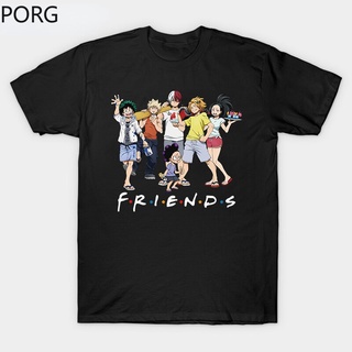 เสื้อยืดผ้าฝ้ายพิมพ์ลายแฟชั่น เสื้อยืด พิมพ์ลาย My Hero Academia Friends แฟชั่นสําหรับผู้ชาย 2022