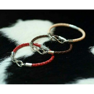 nn_braceletสายรัดข้อมือ RASTACLAT รหัส 039 Infinity leather bracelet สร้อยข้อมือแต่งด้วยอินฟินิตี้