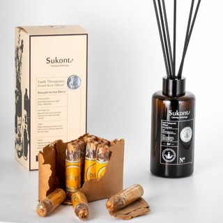 ICONCRAFT SUKONTA | ก้านไม้หอม EARTH THERAPEUTIC REED DIFFUSER