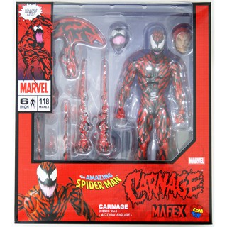 ของเล่นมาเวล Marvel Mafex No.118 Carnage (Comics Ver.)