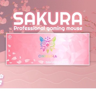 Onikuma Sakura Gaming Mouse Pad