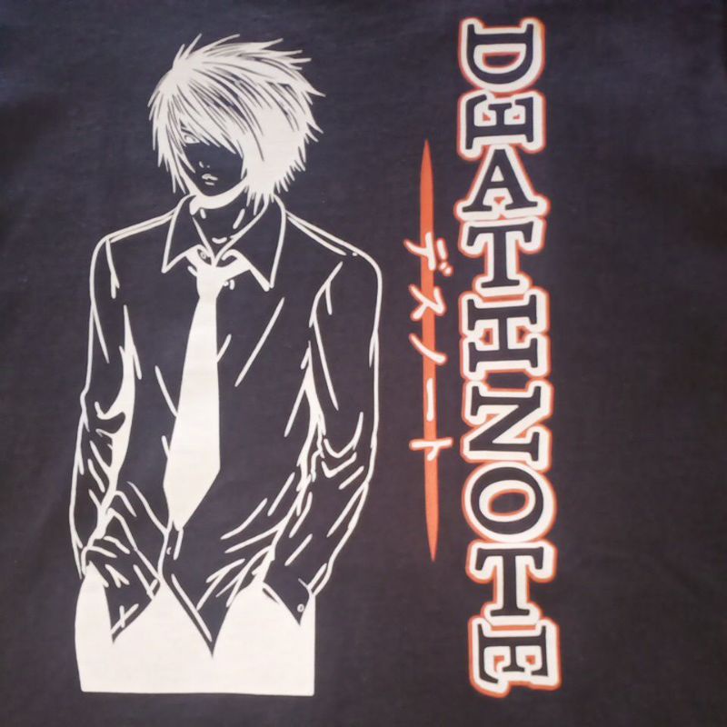 เสื้อยืด มือสอง งานไทยเก่า การ์ตูนญี่ปุ่น Death Note 19/27