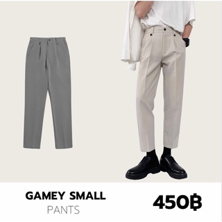 THEBOY-GAMEY SMALL PANTS กางเกงทรงกระบอกเล็ก