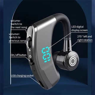 V9s หูฟังสเตอริโอไร้สาย บลูทูธ 5.2 พร้อมไมโครโฟน แฮนด์ฟรี V9