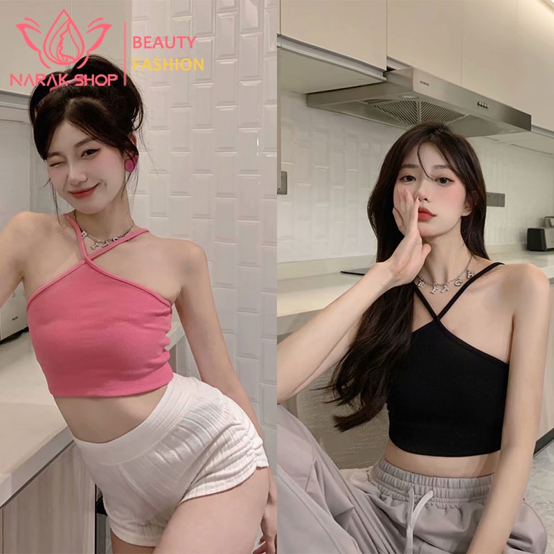 พร้อมส่งในไทย เเฟชั่นฤดูร้อนมาใหม่ เสื้อครอปผู้หญิง งานใขว้หน้าสวยๆราคาถูก มีโปรโมชั่น เสื้อครอปมินิรัดรูป