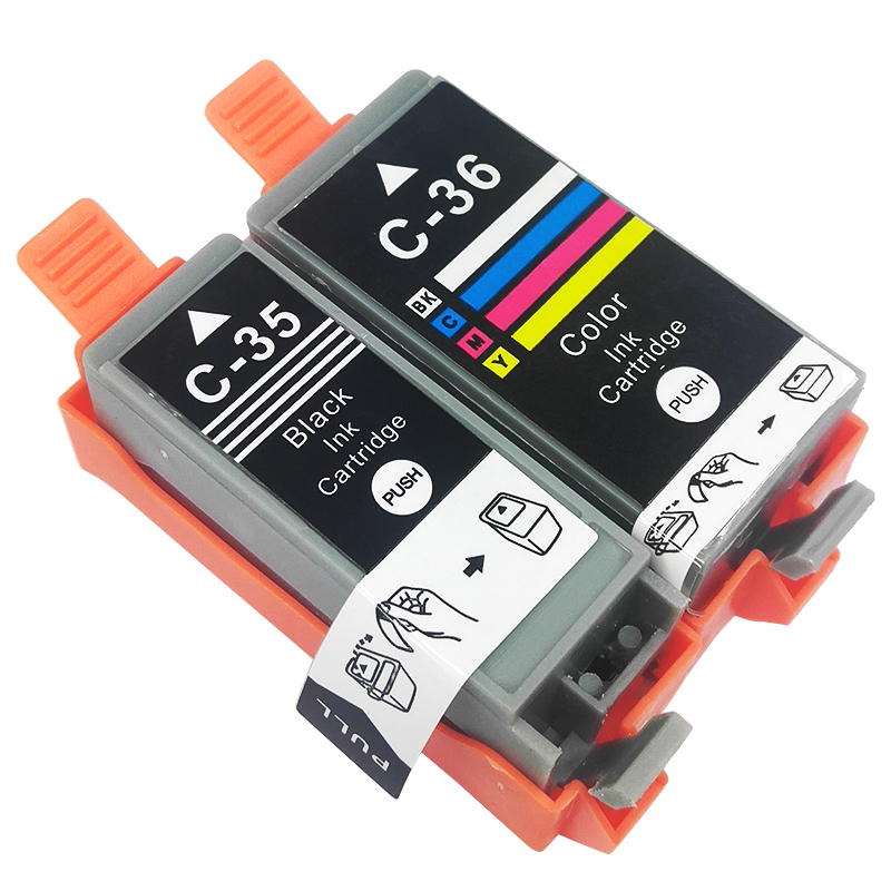 GI-35 CLI-36 PGI35 CLI36 PGI-35 PGI35 PGI-35BK CLI-36 Ink Cartridge iP110/100 For Canon Printer Use