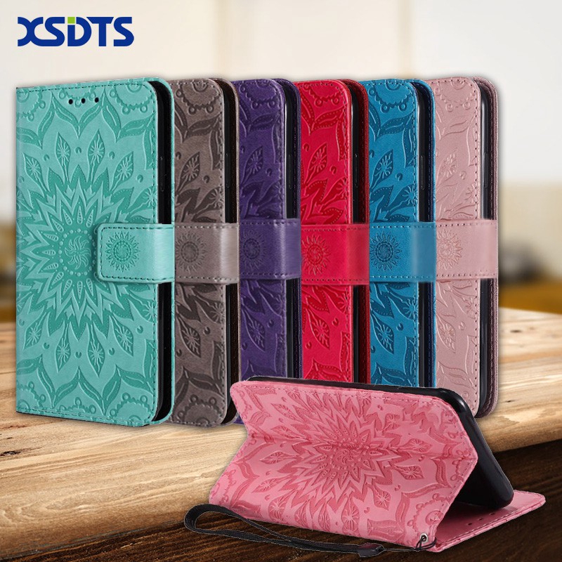 XSDTS Luxury Flip PU กระเป๋าสตางค์สําหรับ iPhone 8 7 6 6s 5 5s Plus SE Leathe ฝาครอบโทรศัพท์ Coque