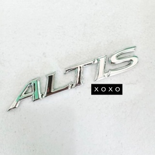 โลโก้ ALTIS ตัวหนังสือฝาท้าย