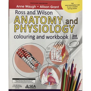 Ross and Wilson Anatomy and Physiology สมุดระบายสี และสมุดงาน 3E