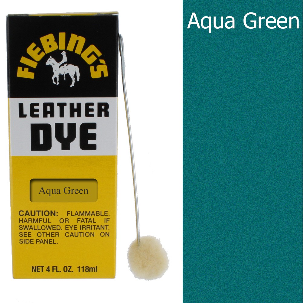 Fiebing's Leather Dye สีย้อมหนัง Aqua Green