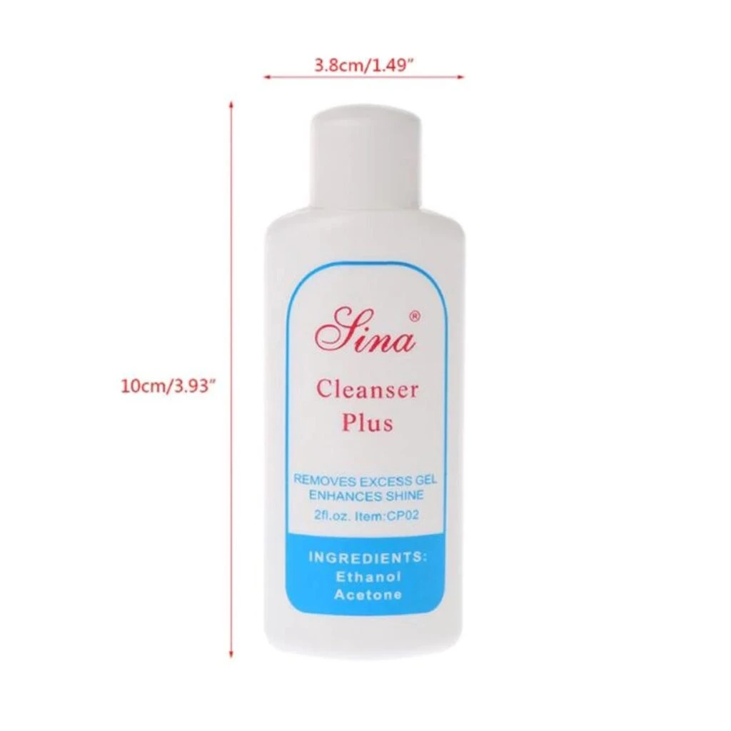 ⚡️พร้อมส่ง🌷น้ํายาเช็ดหน้าเล็บเจลเงา Sina Cleanser Plus Gel น้ำยาเช็ดสีเจล เช็ดคราบเหนียวหลังทำเล็บ