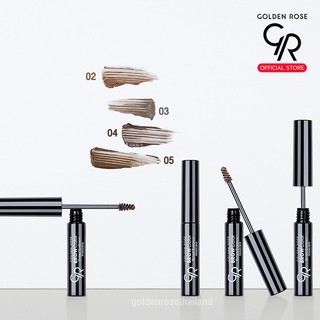 Golden Rose/โกลเด้น โรส ปัดคิ้ว บราว คัลเลอร์ ทิ้นท์ มาสคาร่า Golden Rose Brow Color Tinted Eyebrow Mascara 4.2มล.