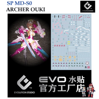 ดีคอลน้ำ [Evo] SP01 MD-SO ARCHER OUKI WATER DECAL SIMP01 SIMP EYES EYE SP 01