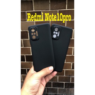 🆕🆕🆕🔥พร้อมส่งใน🇹🇭🔥เคสTPU​นิ่ม​สีดำทึบคลุมกล้อง For​ Redmi Note10  Redmi Note10Pro