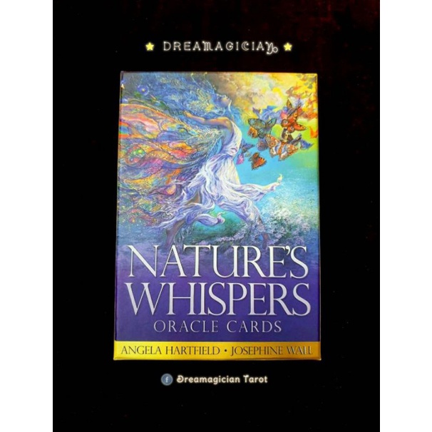 Nature's Whispers Oracle Cards ไพ่ออราเคิลแท้ลดราคา ไพ่ยิปซี ไพ่ทาโร่ต์ Tarot Oracle Card Deck