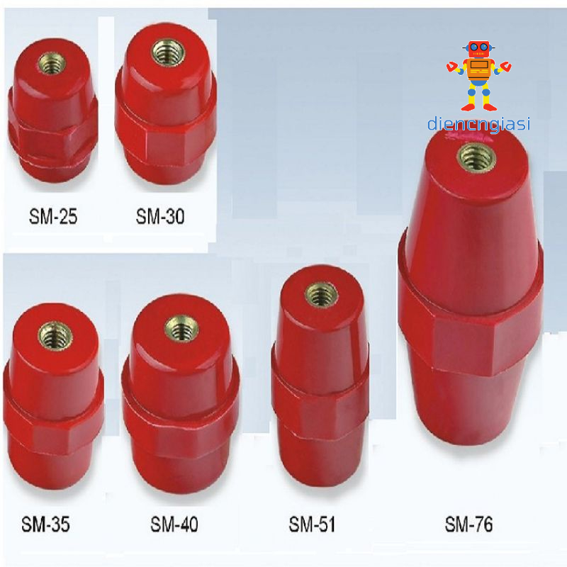 รองรับฉนวนเซรามิก SM 25 SM30 SM35 SM51 SM76