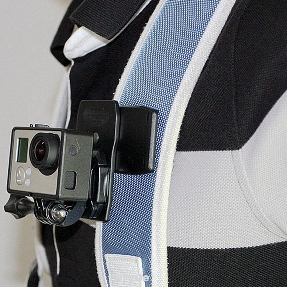 For GoPro Mounting Backpack Accessories 360 Degree Camera Clip - eryue ...