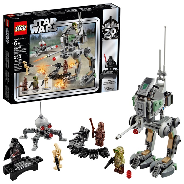 LEGO STAR WARS : No. 75261 LEGO STAR WARS 20th ANNIVERSARY EDITION CLONE SCOUT WALKER ฉลองครบรอบ 20t