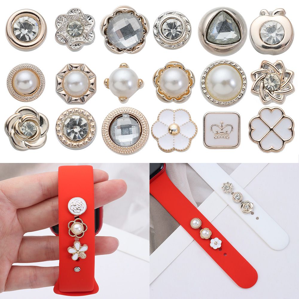 Suqi ใหม่ สายนาฬิกาข้อมือ ประดับเพชร ขนาดเล็ก หมุนได้ ของขวัญ สําหรับตกแต่ง