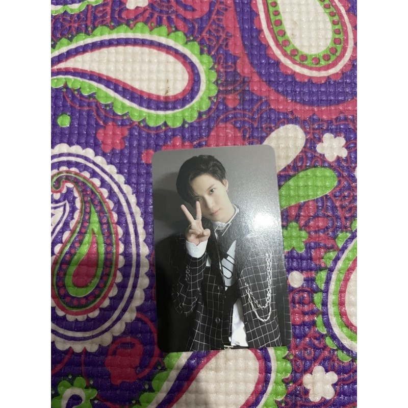 Taemin SHINEE SUPER M PHOTOCARD