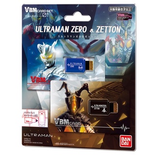 Bandai VBM Card Set Ultraman Vol.1 Ultraman Zero &amp; Z-Ton 4549660723677 (Toy)