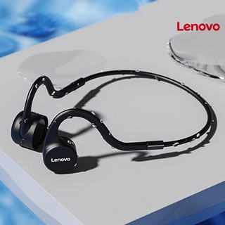 Lenovo หูฟังไร้สายบลูทูธ 5.0 IPX8 โหมด MP3 กันน้ํา สําหรับว่ายน้ํา