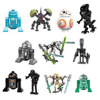 ฟิกเกอร์ Star Wars Mini Figures Grievous Empire Robot Alien ของเล่นสําหรับเด็ก