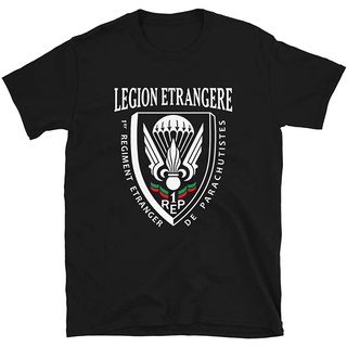 ขายดี!เสื้อยืด พิมพ์ลาย Legion Etrangere 1 Rep Paratrooper สไตล์ฝรั่งเศส เสื้อยืด คอกลม แขนสั้น ผ้าฝ้าย สําหรับผู้ชายS-5